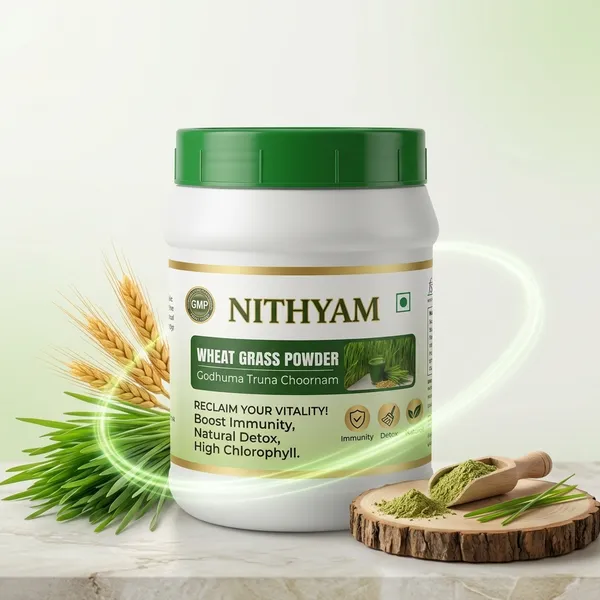 Nithyam_Wheat_Grass_Herbal_Supplement_Powder