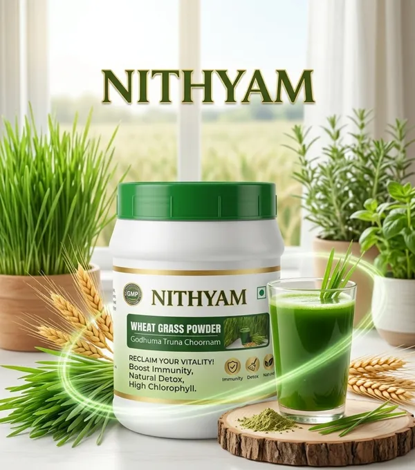 Nithyam_Wheat_Grass_Herbal_Supplement_Powder