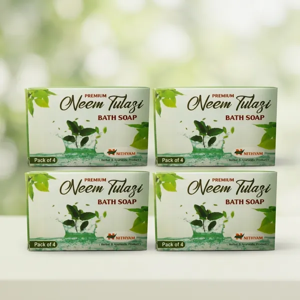 Nithyam_Neem_Tulasi_Antibacterial_Herbal_Bath_Soap__Pack_of_4