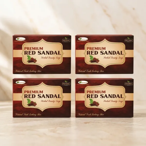 Nithyam_Red_Sandal_Glycerine_Herbal_Beauty_Soap__Pack_of_4
