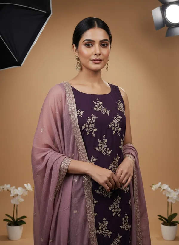Purple_Georgette_Embroidered_Unstitched_Dress_Material_For_Women