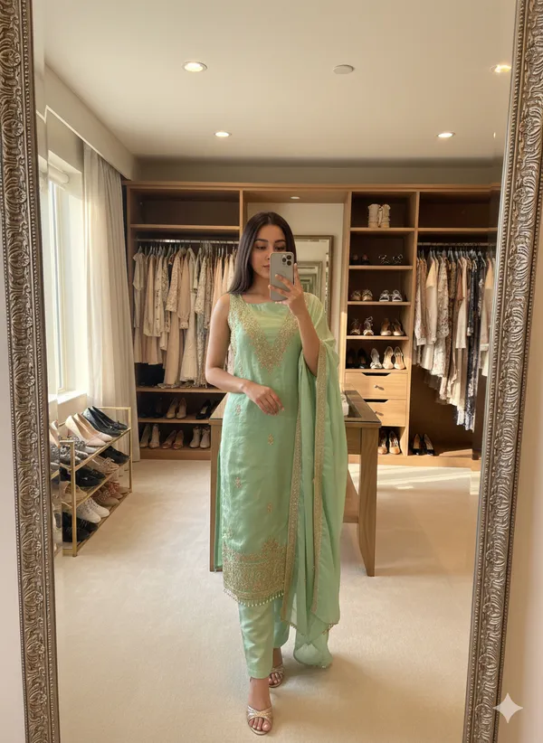 Mint_Green_Floral_Beads_Embroidery_Work_Fendy_Silk_Blend_Dress_Material