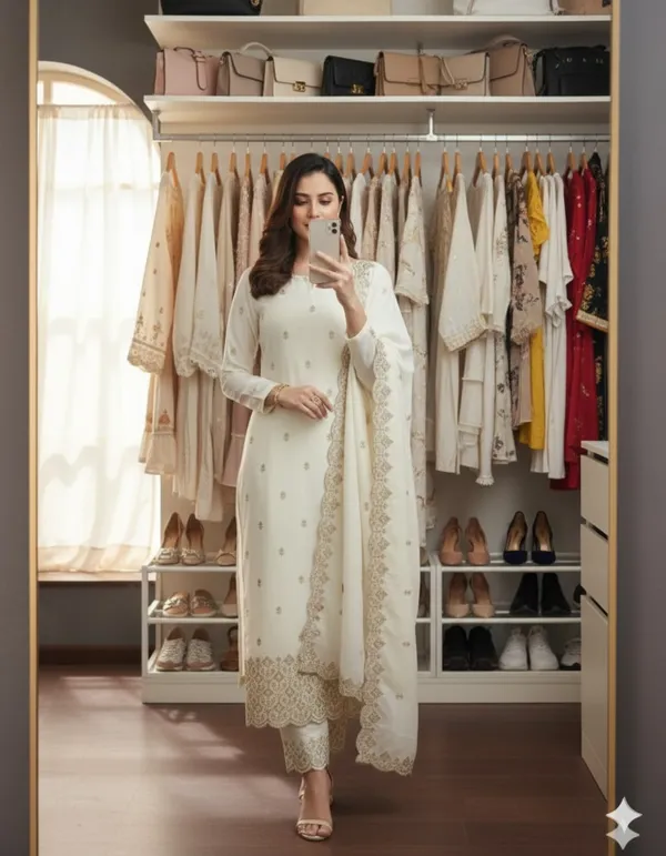 Off_White_Vichitra_Silk_Dress_Material_With_Exquisite_Sequins_And_Zari_Embroidery