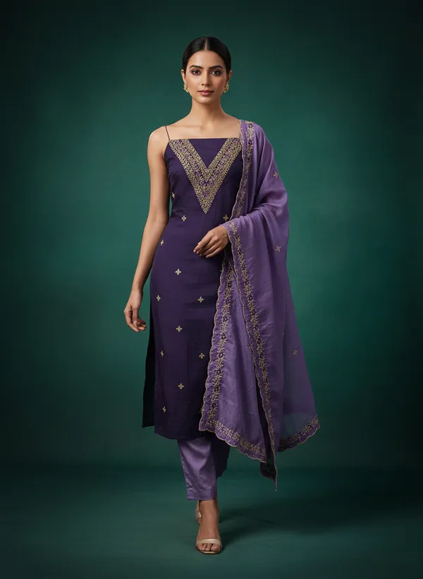 Purple_Vichitra_Silk_Dress_Material_With_Exquisite_Sequins_And_Zari_Embroidery_With_Dupatta_For_Women
