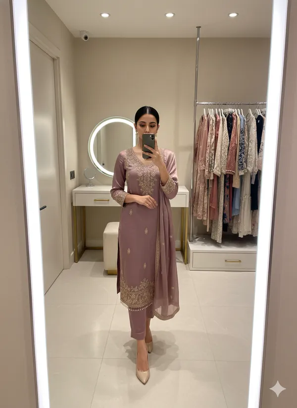Mauve_Floral_Beads_Embroidery_Work_Fendy_Silk_Blend_Dress_Material