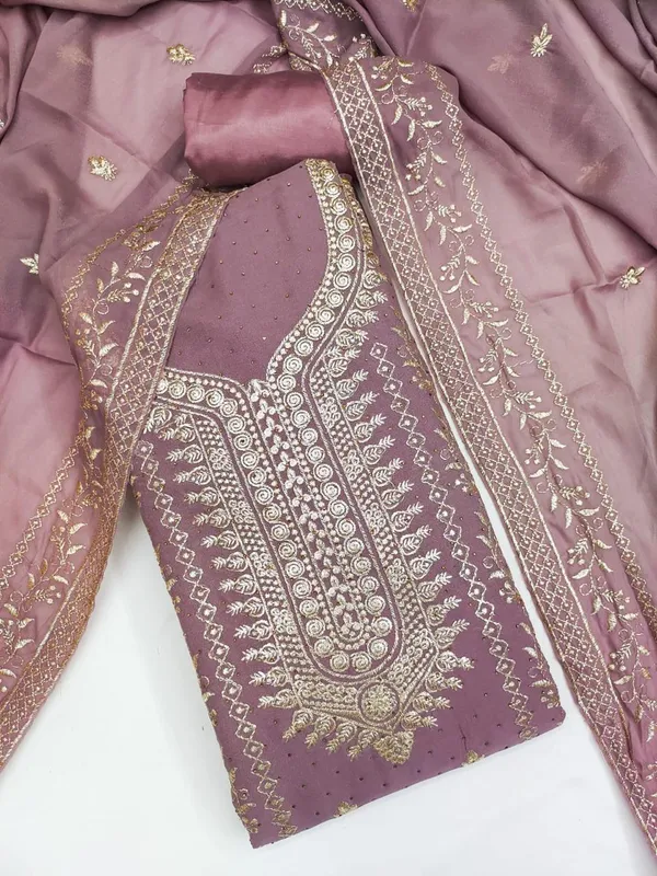Pink_Georgette_Embroidered_Unstitched_Dress_Material_For_Women