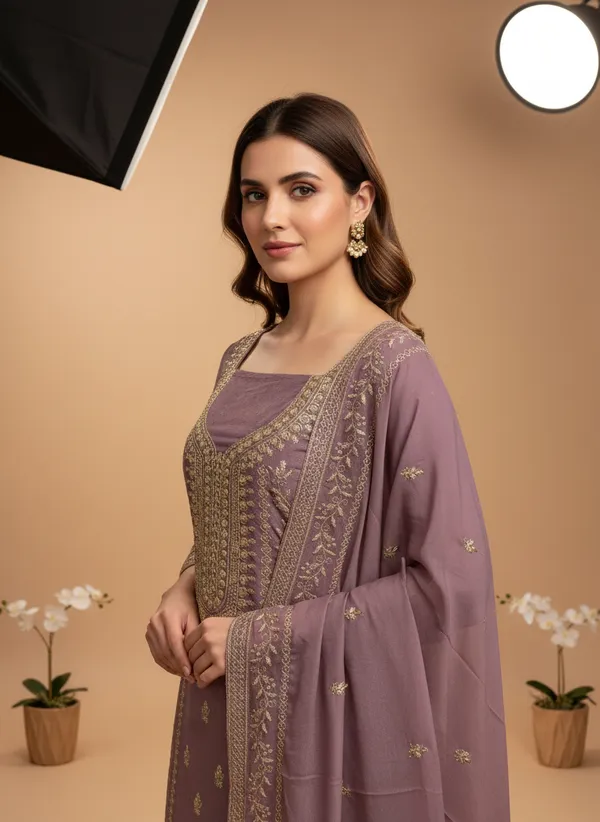 Pink_Georgette_Embroidered_Unstitched_Dress_Material_For_Women