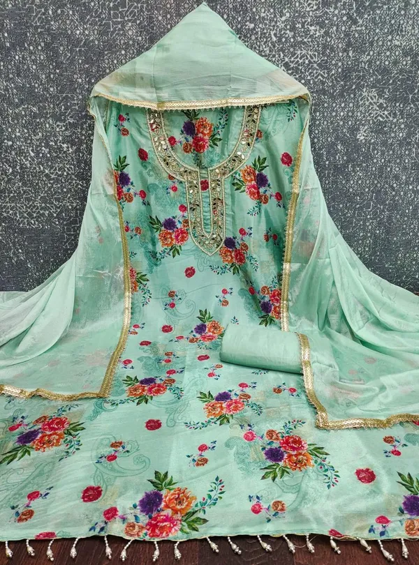 Mint_Green_Mirror_Work_Dress_Material_Featuring_Soft_Chinon_Fabric_And_Timeless_Floral_Prints