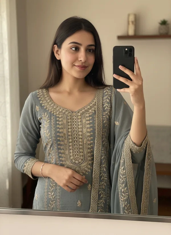 Grey_Georgette_Embroidered_Unstitched_Dress_Material_For_Women
