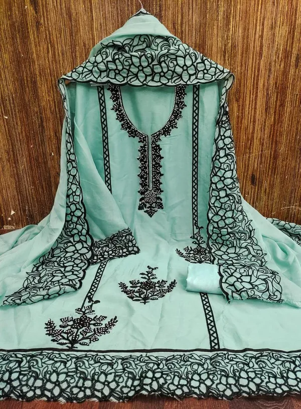 Mint_Green_Georgette_Embroidered_Unstitched_Dress_Material_For_Women