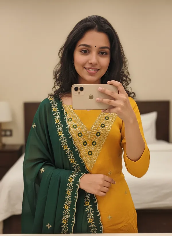 Mustard_Yellow_Vichitra_Silk_Embroidered_Unstitched_Dress_Material_For_Women