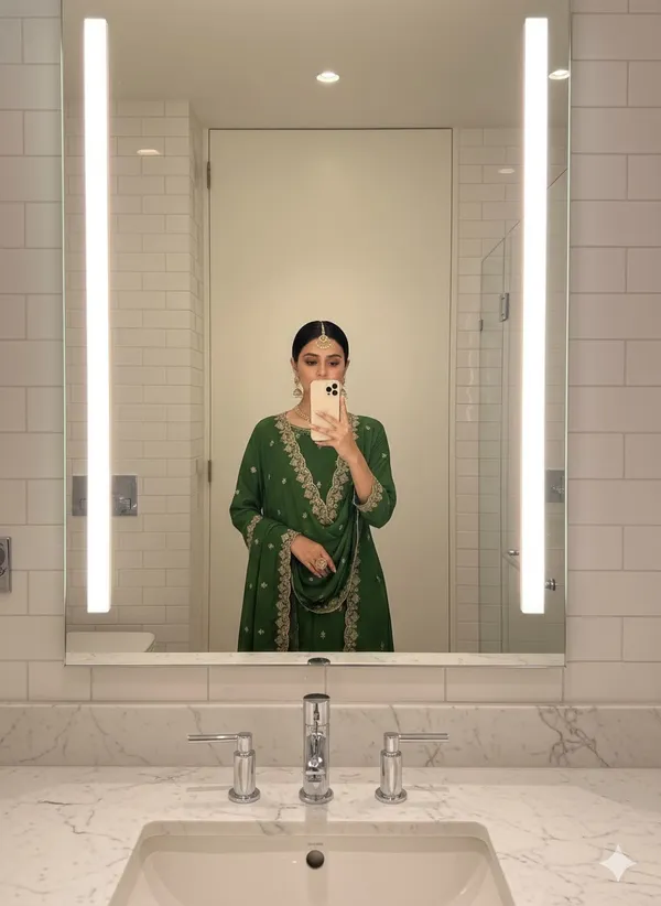 Green_Vichitra_Silk_Dress_Material_With_Exquisite_Sequins_And_Zari_Embroidery