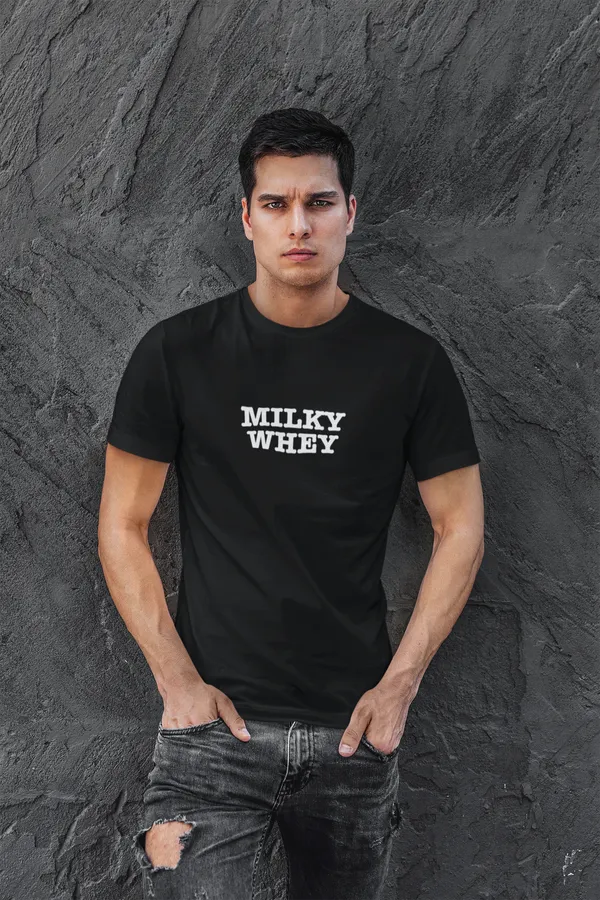MILKY_WHEY_Regular_Fit_Tshirt