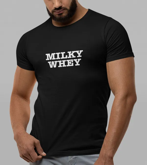 MILKY_WHEY_Regular_Fit_Tshirt