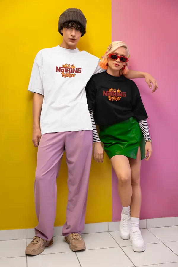 LETS_DO_NOTHING_TOGETHER_Oversized_Tee