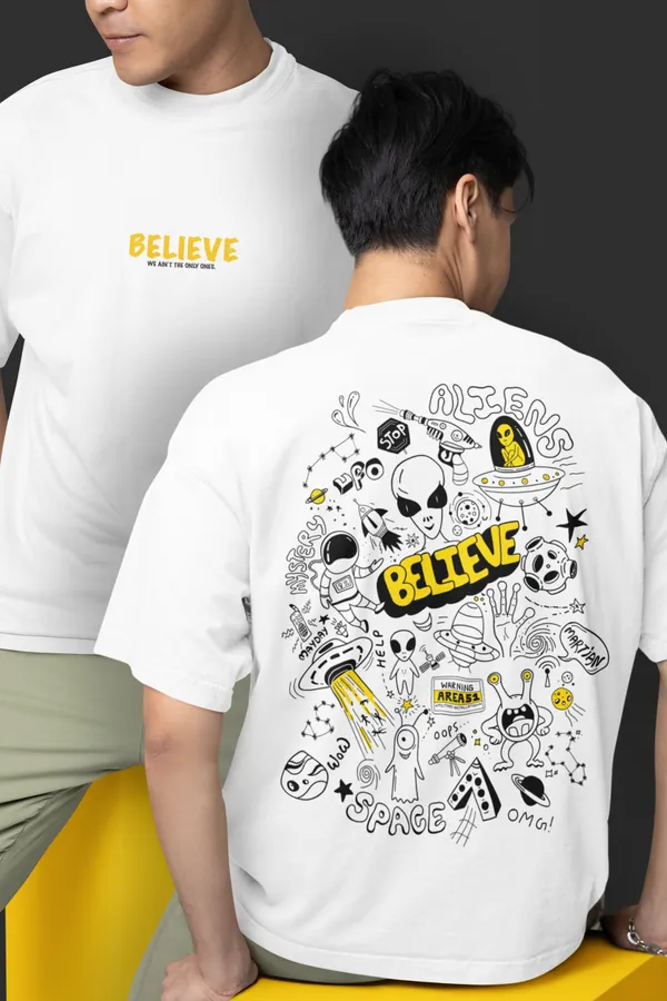 BELIEVE_Oversized_Tee