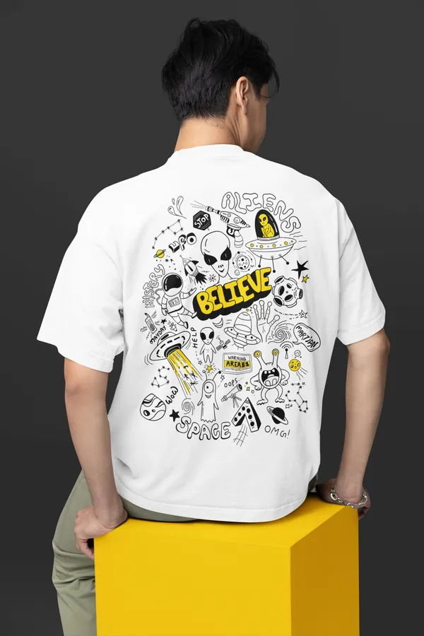 BELIEVE_Oversized_Tee