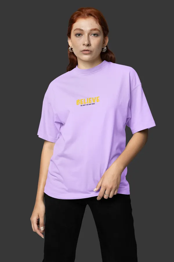 BELIEVE_Oversized_Tee