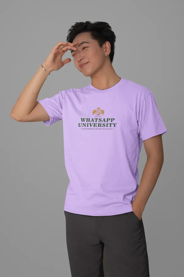 WHATSAPP_UNIVERSITY_Regular_Fit_Tee