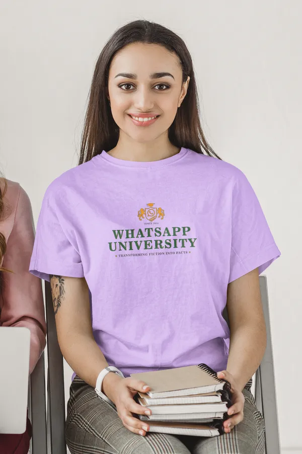 WHATSAPP_UNIVERSITY_Regular_Fit_Tee