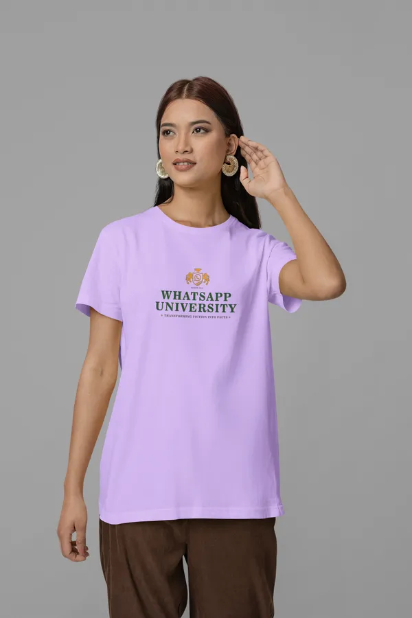 WHATSAPP_UNIVERSITY_Regular_Fit_Tee
