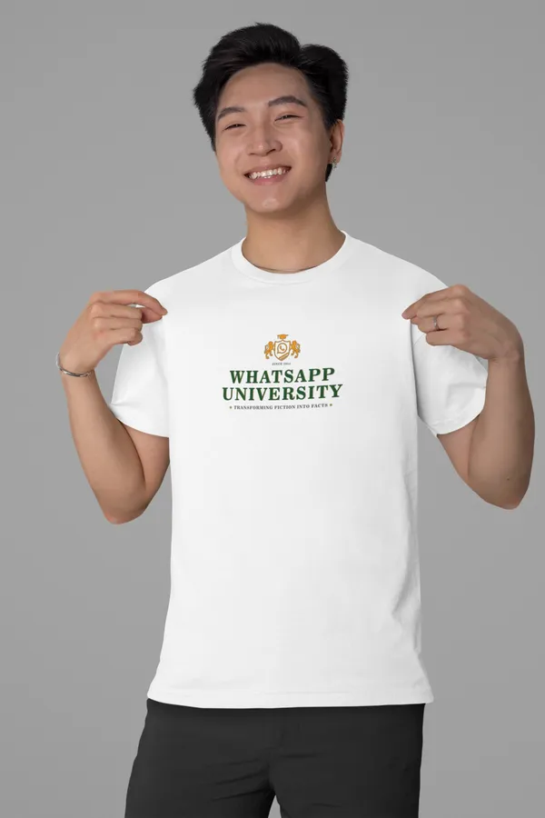 WHATSAPP_UNIVERSITY_Regular_Fit_Tee