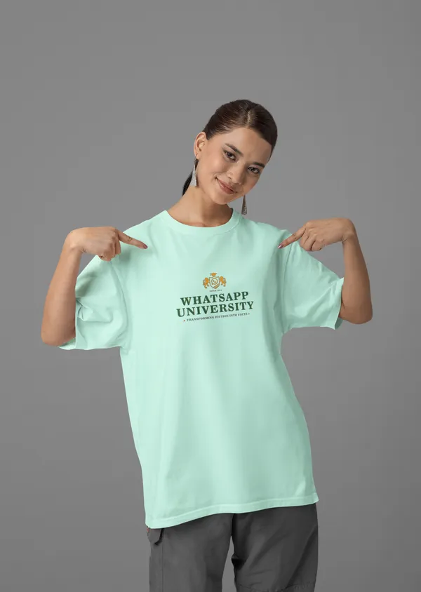 WHATSAPP_UNIVERSITY_Oversized_Tshirt