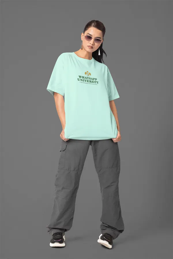 WHATSAPP_UNIVERSITY_Oversized_Tshirt