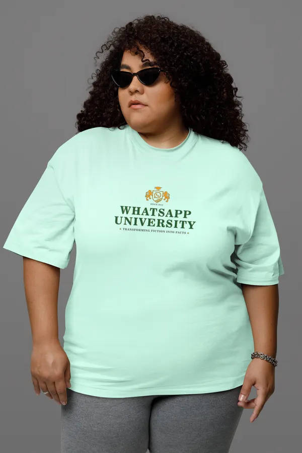 WHATSAPP_UNIVERSITY_Oversized_Tshirt