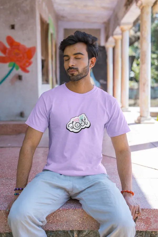 LET’S_GET_LOST_Regular_Fit_Tshirt