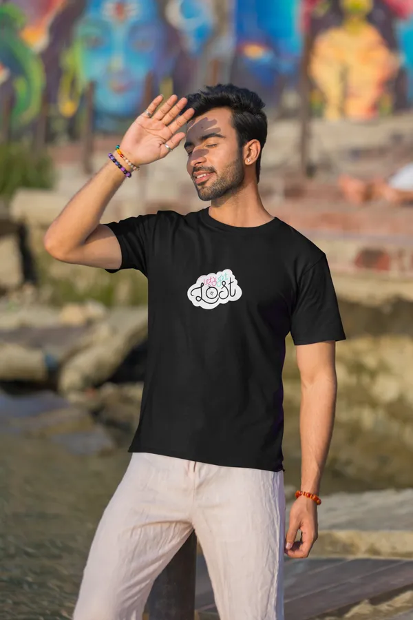 LET’S_GET_LOST_Regular_Fit_Tshirt