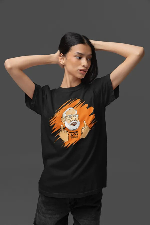 FUCK_DEMOCRACY_Regular_Fit_Tshirt