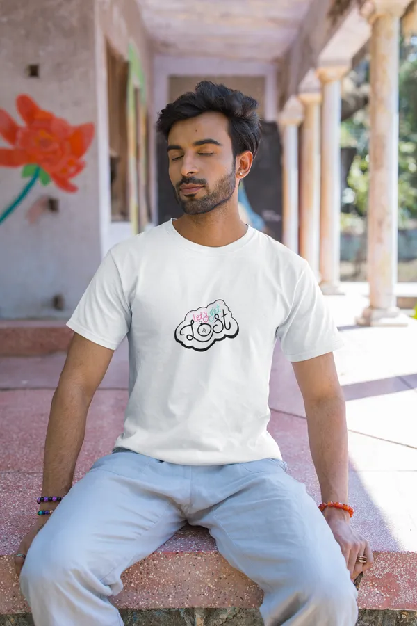 LET’S_GET_LOST_Regular_Fit_Tshirt