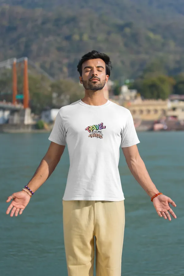 TRAVEL_IS_THERAPY_Regular_Fit_Tshirt