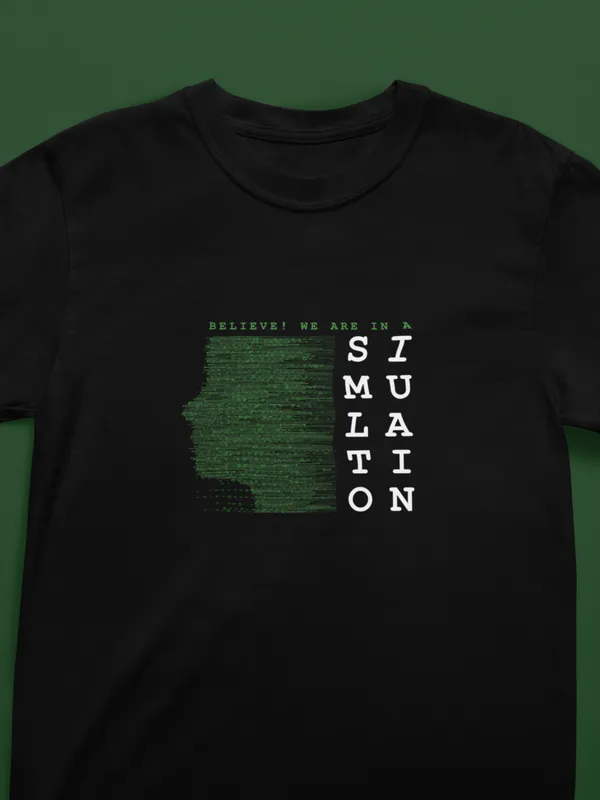 SIMULATED_REALITY_Regular_Fit_Tshirt