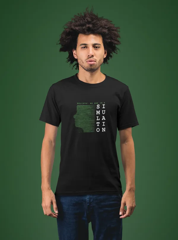 SIMULATED_REALITY_Regular_Fit_Tshirt
