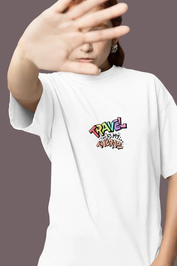 TRAVEL_IS_THERAPY_OverSized_Tshirt