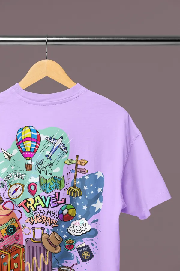 TRAVEL_IS_THERAPY_OverSized_Tshirt