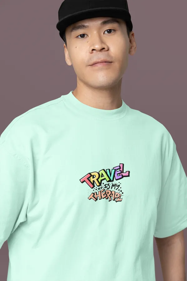 TRAVEL_IS_THERAPY_OverSized_Tshirt