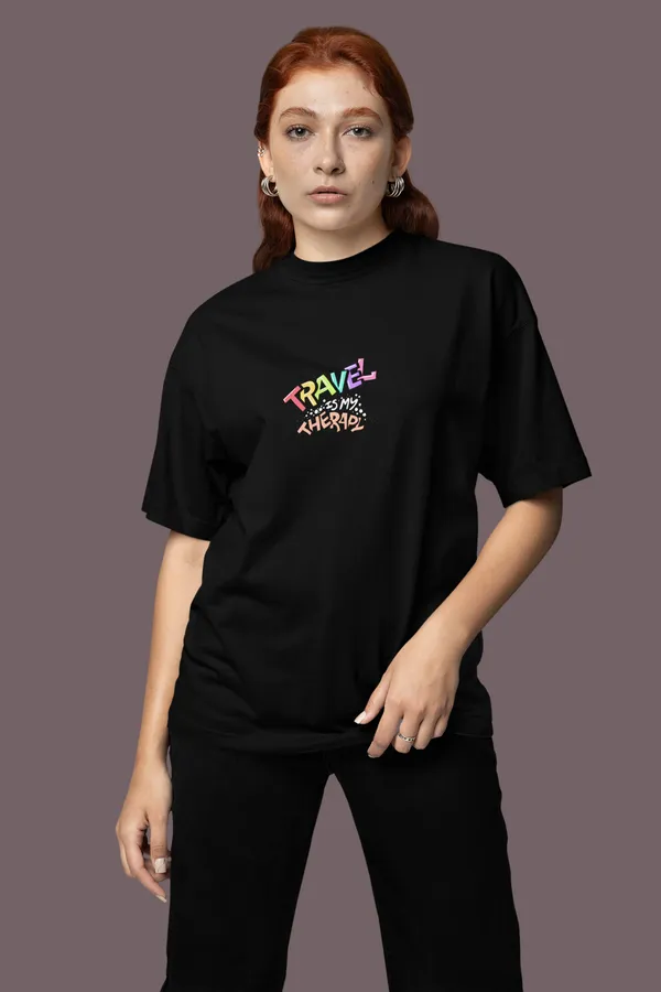 TRAVEL_IS_THERAPY_OverSized_Tshirt