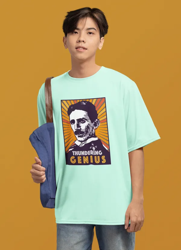 THUNDERING_GENIUS_Oversized_Tshirt