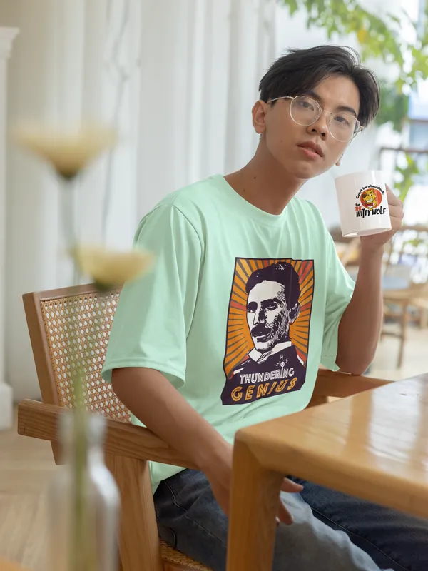 THUNDERING_GENIUS_Oversized_Tshirt