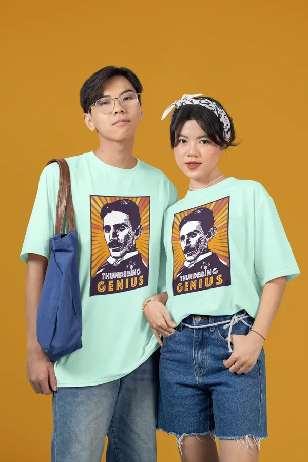 THUNDERING_GENIUS_Oversized_Tshirt