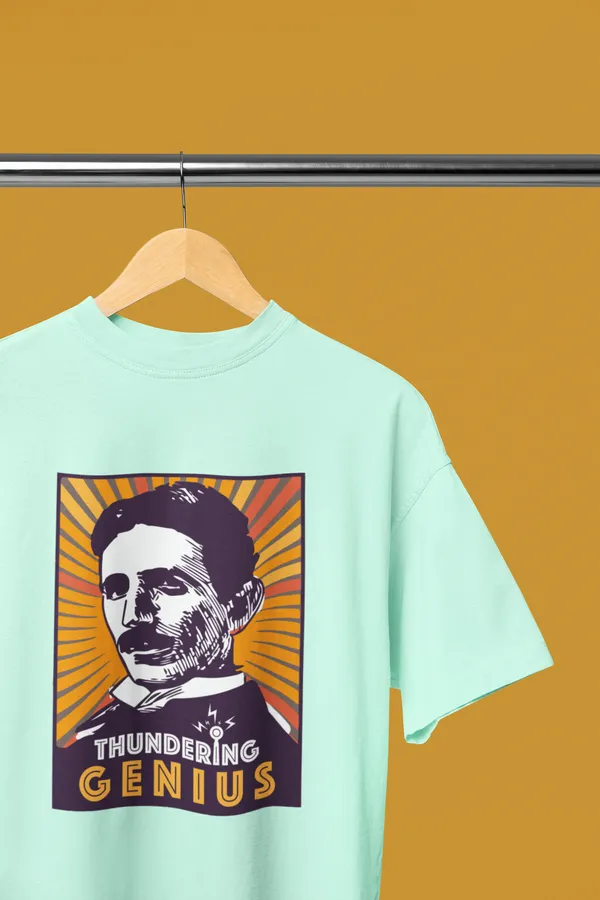 THUNDERING_GENIUS_Oversized_Tshirt