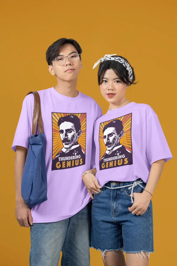 THUNDERING_GENIUS_Oversized_Tshirt