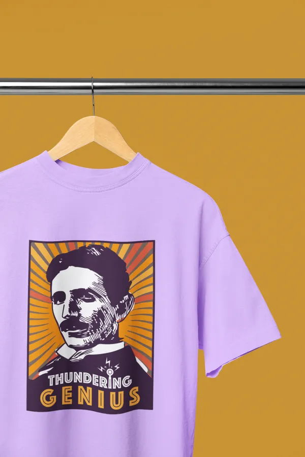 THUNDERING_GENIUS_Oversized_Tshirt