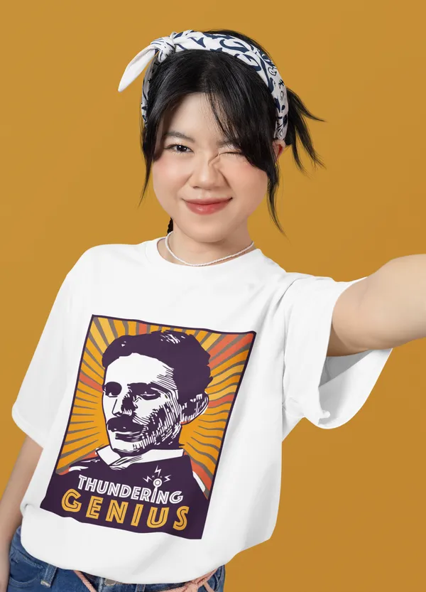 THUNDERING_GENIUS_Oversized_Tshirt