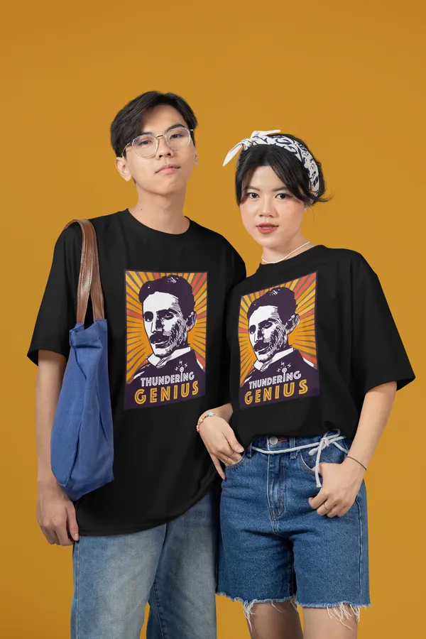 THUNDERING_GENIUS_Oversized_Tshirt