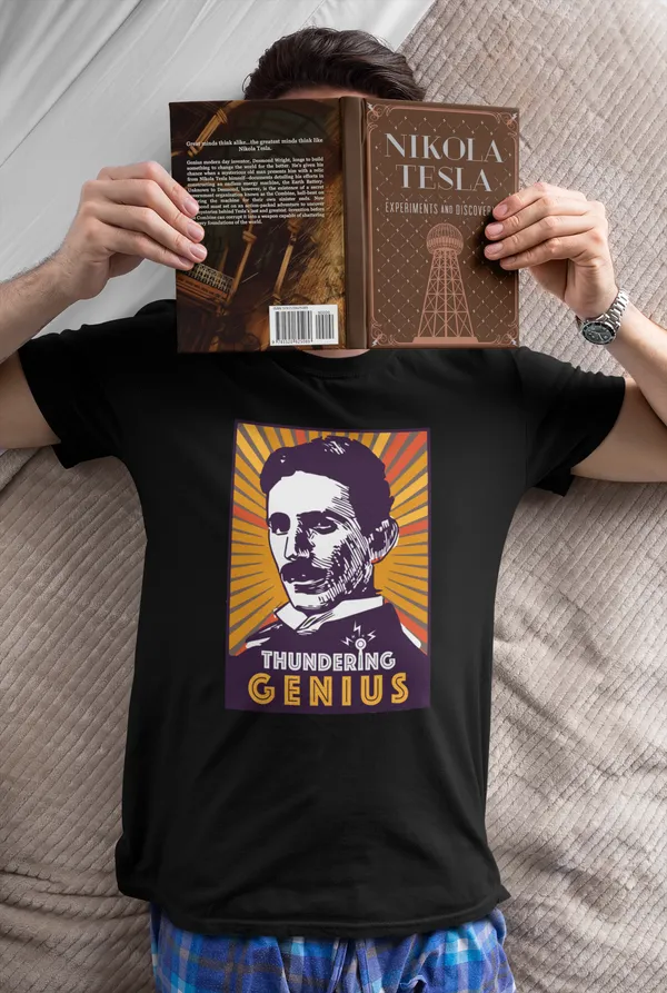 THUNDERING_GENIUS_Regular_Fit_Tshirt