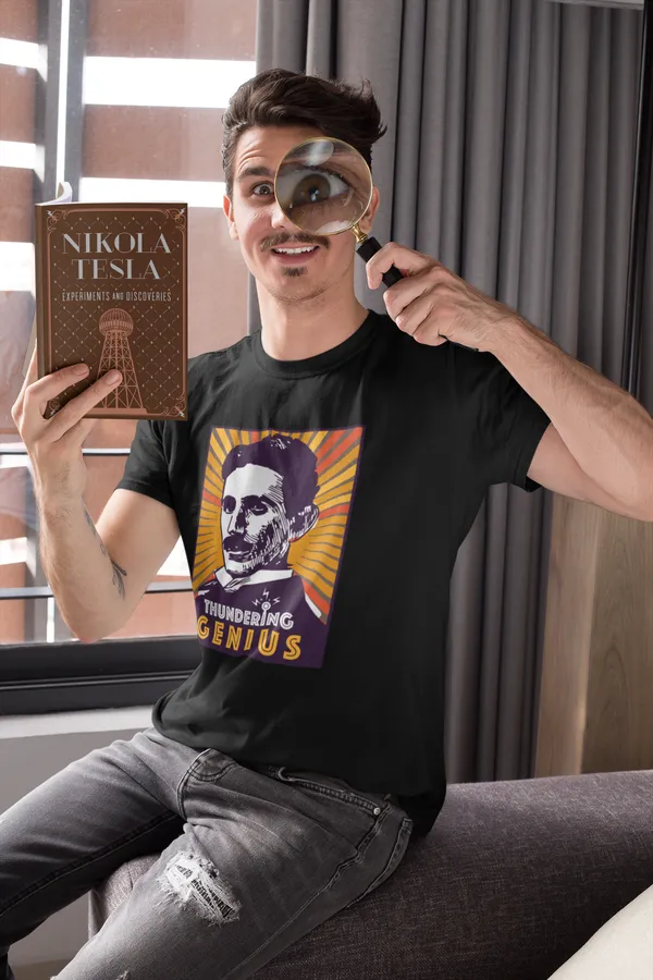 THUNDERING_GENIUS_Regular_Fit_Tshirt